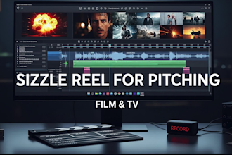 create a professional sizzle reel to pitch your film or TV project