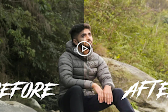 do bulk video color grading and video editing
