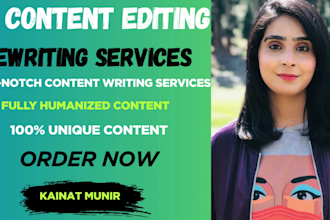 manually rewrite your ai content and do ai content editing article rewriting