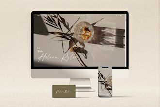 design a beautiful and responsive squarespace website
