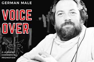 record a german male voiceover