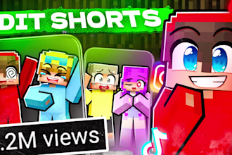edit your minecraft reels and tiktok shorts
