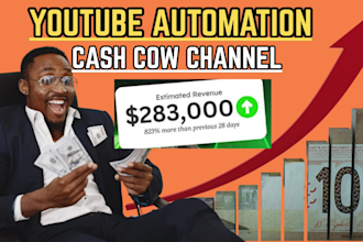 create youtube luxury, crypto, finance, for max 10k profit