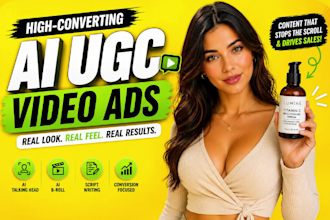 make tiktok ai ugc video ads, ai ads, ai ugc ads creatives