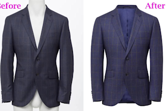 ghost mannequin, neck joint services, clothing photo editing expert