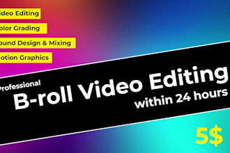 edit b roll in 24 hours