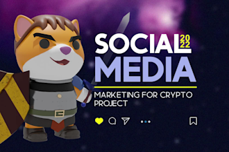 design banner, post, or ad for crypto, nft, metaverse