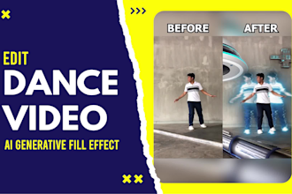 edit dance video with ai effect