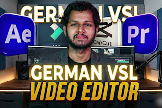 be your vsl editor to convert money for your business by video sales letter