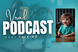 create viral baby ai podcast videos with lip sync
