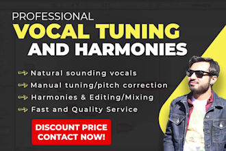 tune, pitch correct and edit your vocals to perfection