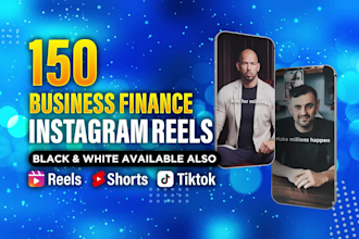 create finance business reels youtube shorts tiktok