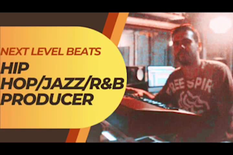 be your hip hop neo soul jazz rnb producer with custom beats