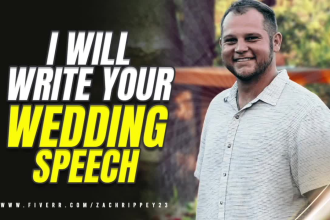 write your wedding officiant ceremony speech