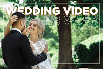 edit cinematic wedding videos