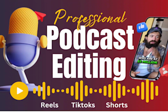 edit short videos,podcast clips into tiktok,youtube shorts and repurpose content