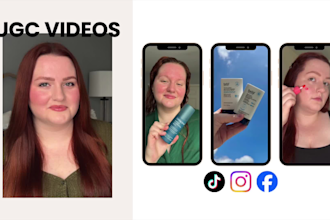create ugc videos for your beauty product