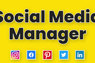 be your social media manager for content and growth