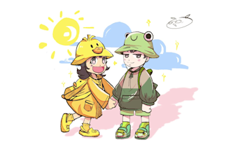 draw cute chibi character for your portrait, pet, oc, etc