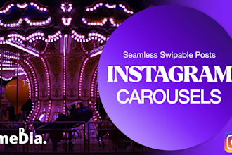 design an engaging instagram carousel post with 10 slides