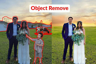 add or remove object, remove people, person and photo editing in photoshop