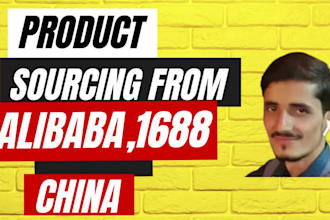 be your china product sourcing agent from alibaba 1688
