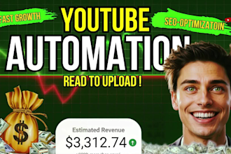 setup  business automation channel faceless cash cow videos