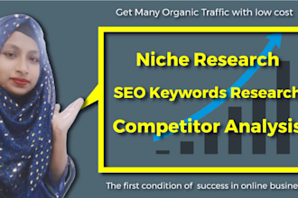 do niche and keyword research with competitor analysis