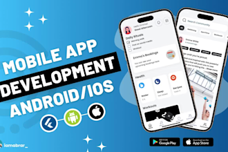 develop beautiful flutter android and ios mobile apps as a flutter developer