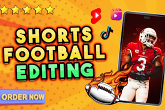 edit american football videos for tik tok and yt shorts