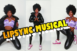 do lip sync with your song and I will have fun