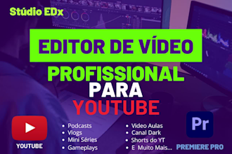 editar seu vídeo para seu canal do youtube
