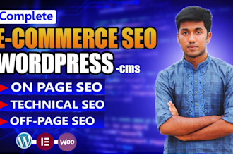 shopify wordpress woocommerce seo for google ecommerce website marketing