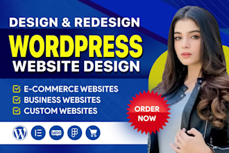 build custom wordpress website design , website development