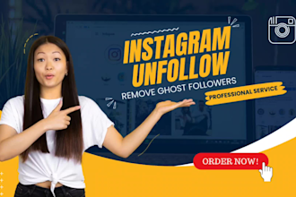 unfollow instagram followings and remove fake followers