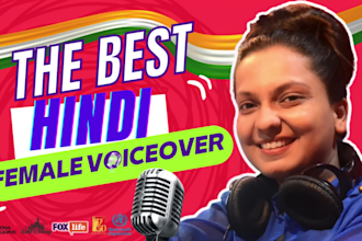 be your hindi voice over expert