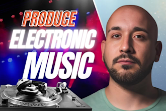 be an electronic music ghost producer for edm, techno or any genre