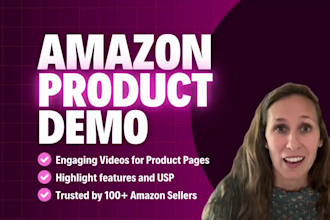 make product demo video for the amazon product detail page