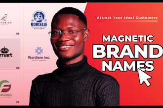 create distinctive business, company, brand name for startups ready to scale