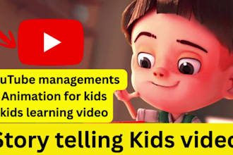 produce creative and engaging storytelling kids videos