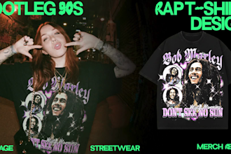 custom a sick 90s vintage bootleg rap graphic streetwear tee