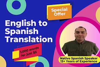 translate your ebook, english to spanish, website, book, app