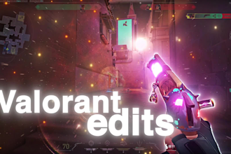 professionally edit a valorant montage