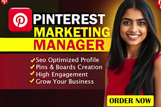 do pinterest marketing, SEO, pin and board setup for growth