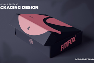 do impressive packaging design, subscription, mailer, kraft box that sells
