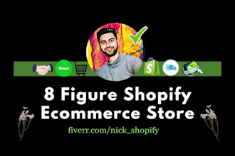 build branded profitable shopify website or shopify dropshipping store
