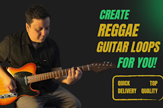 create exclusive reggae guitar loops