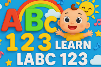 create fast viral kids learning videos for youtube animation for kids