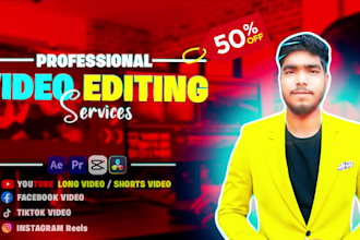 do wedding video editing youtube shorts instagram reel tiktok ads podcast editor