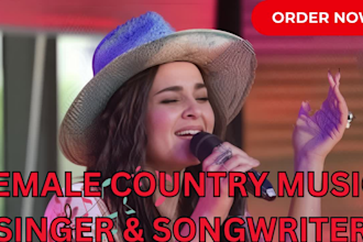 write sing and produce your rock and contry music